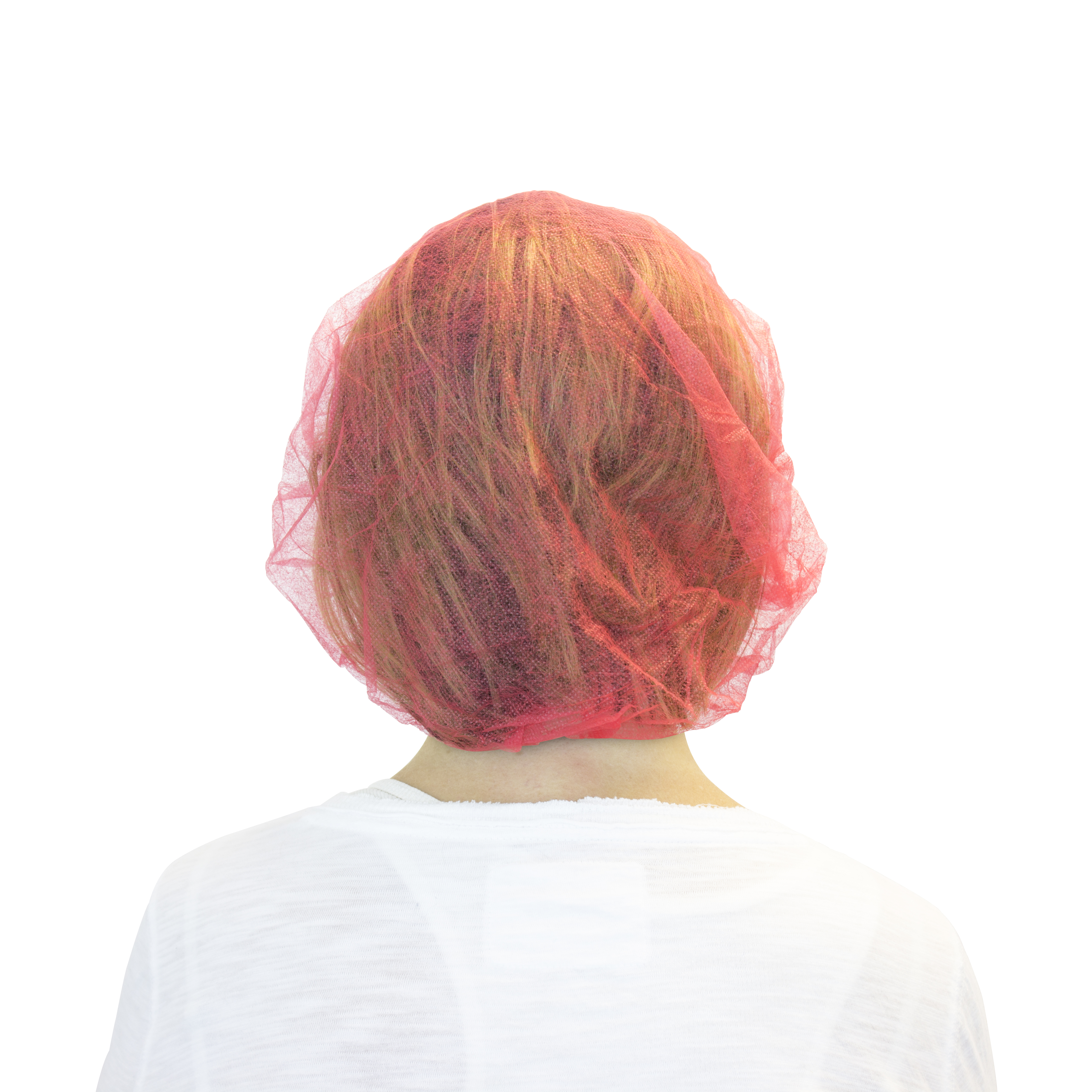 24” Red Bouffant, 100/BG 10BG/CS